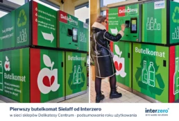 butelkomat kobieta interzero delikatesy