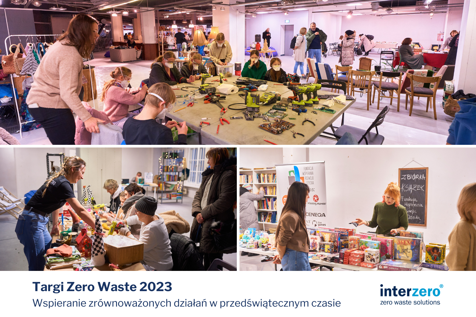 zdjecia ludzie targi zero waste