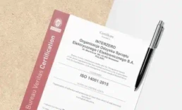 certyfikat ISO Interzero 2024